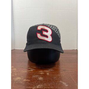 Dale Earnhardt Vintage RCR Sports Cap Black Snapback Hat X3